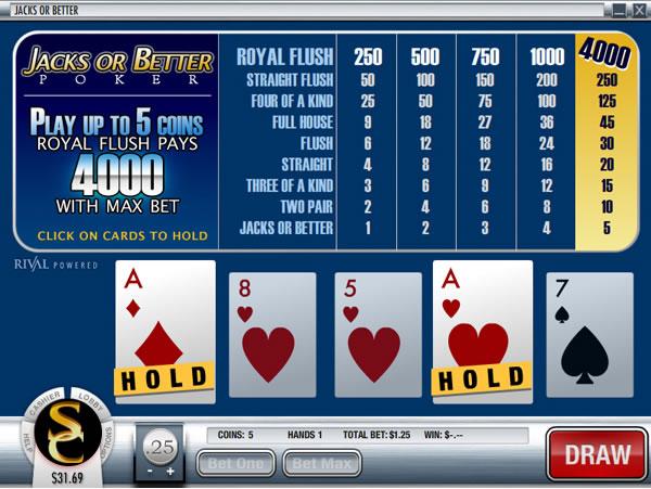 Video poker